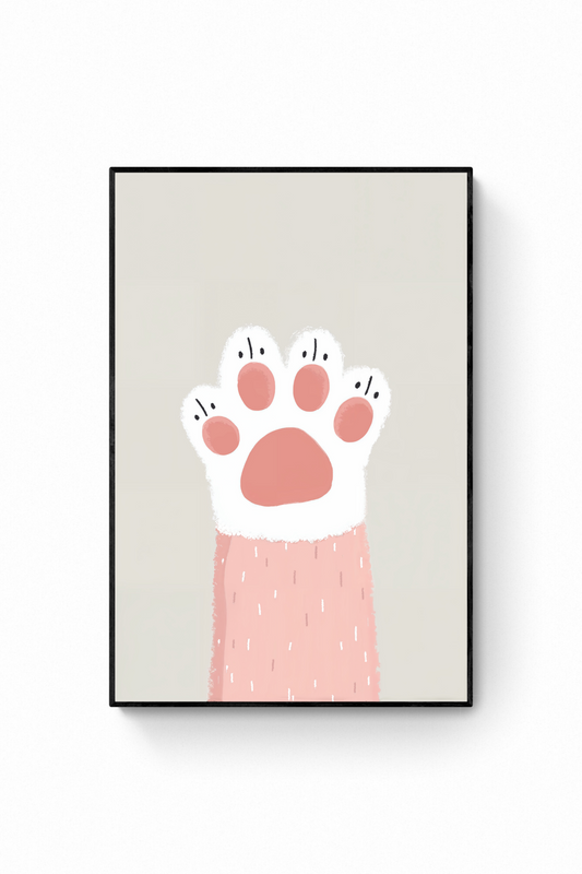 Gato - Patita rosada