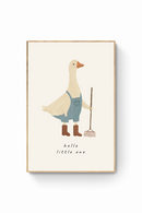 Ave - Pato en overol