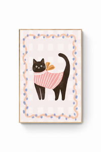 Gato - Negro con chompa