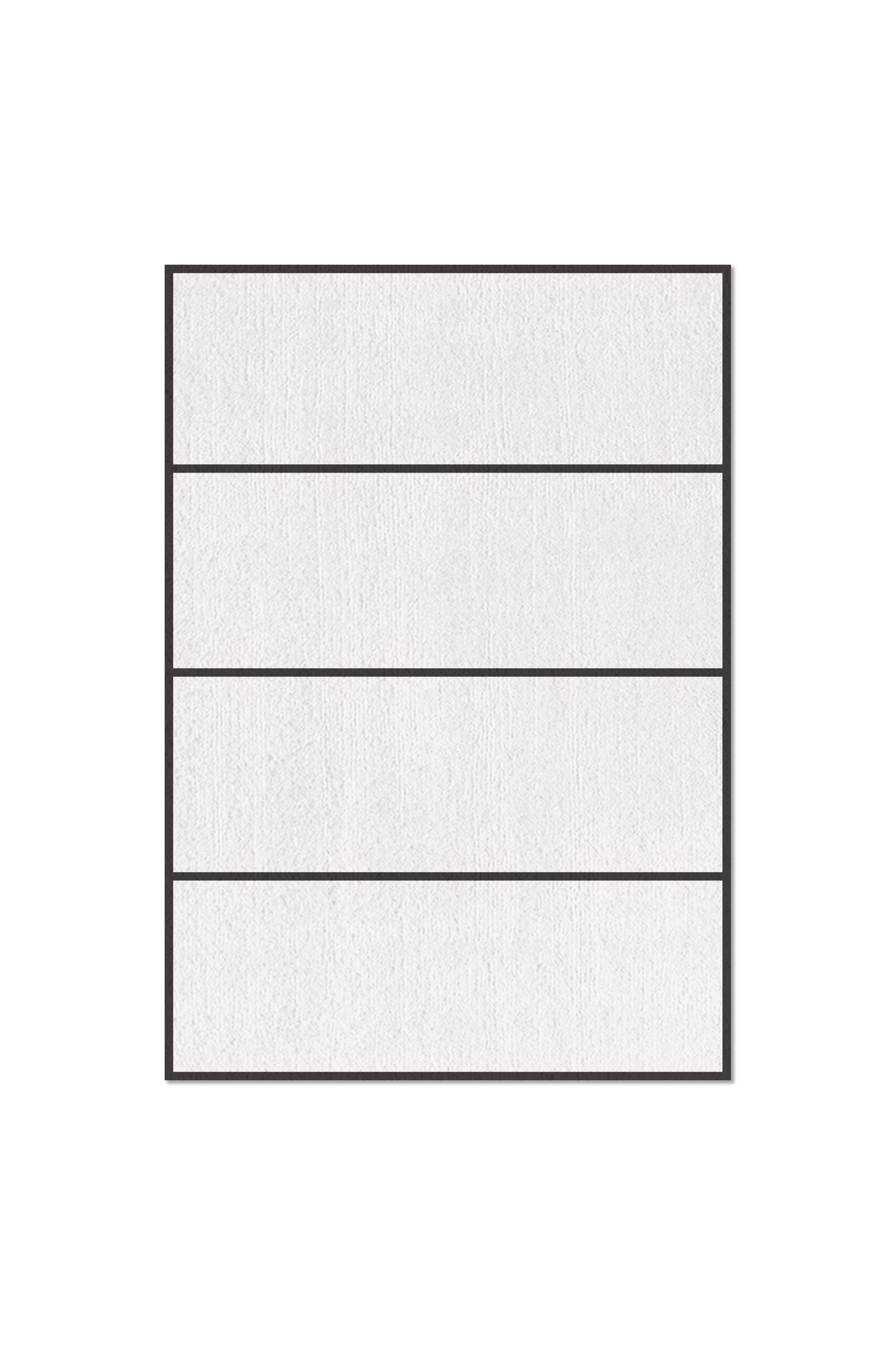 160x230 / Ivory y Charcoal