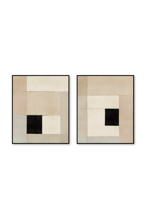 Díptico Vertical 5:6 | Sash in Nude