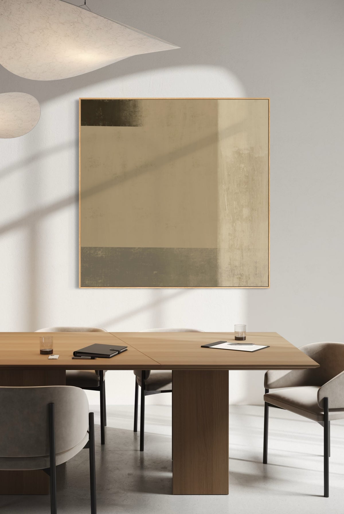 Cuadro | Horizon in Almond