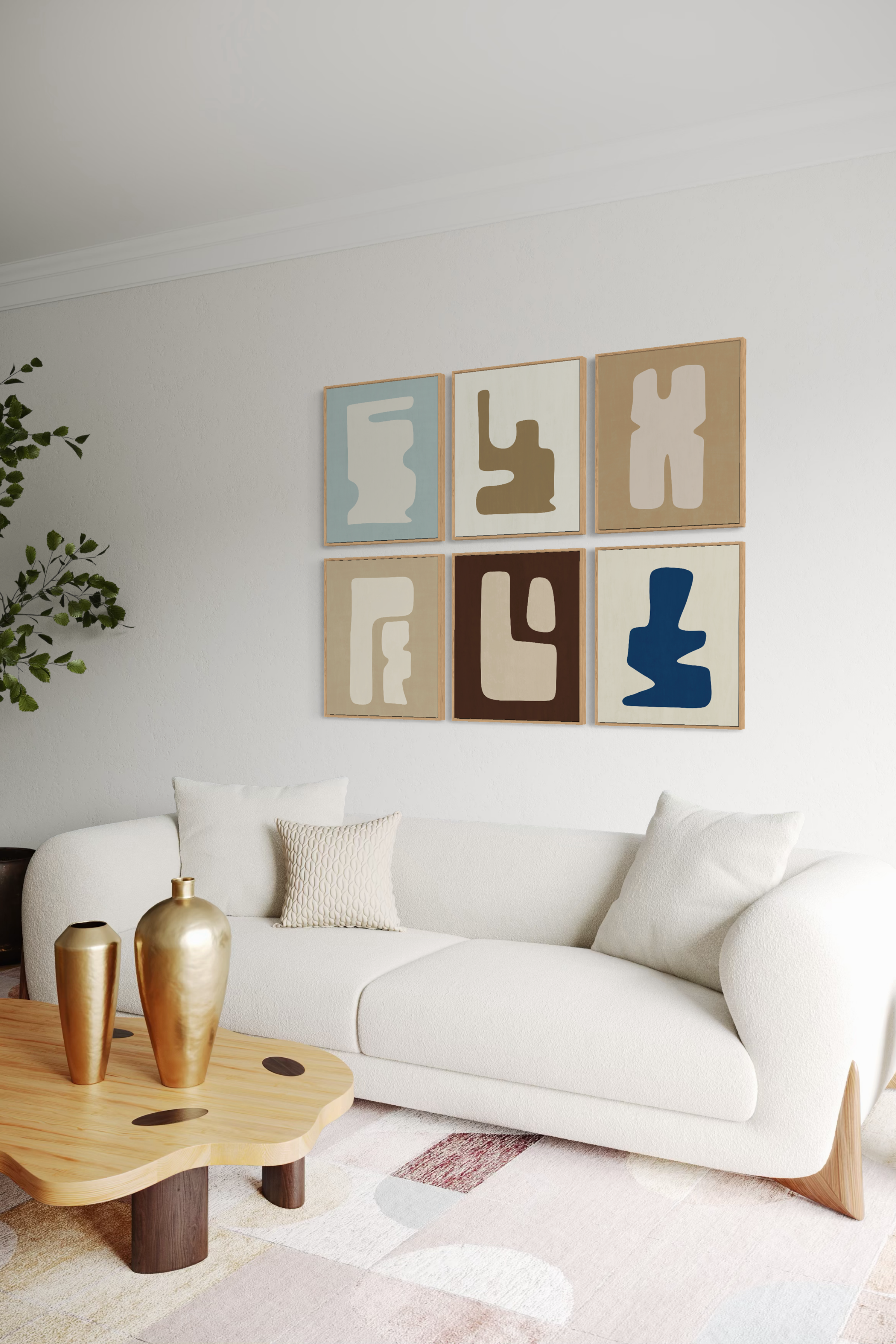 Gallery Wall | The bold six