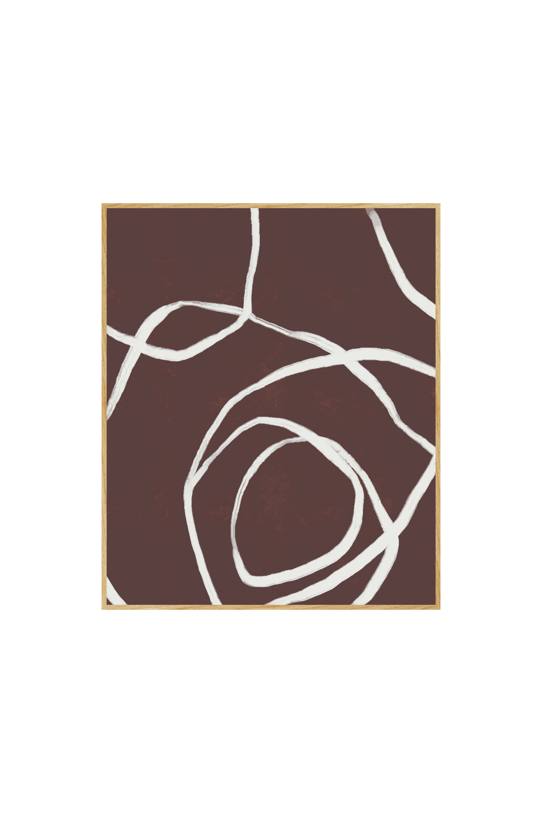 Cuadro | Saona in Maroon