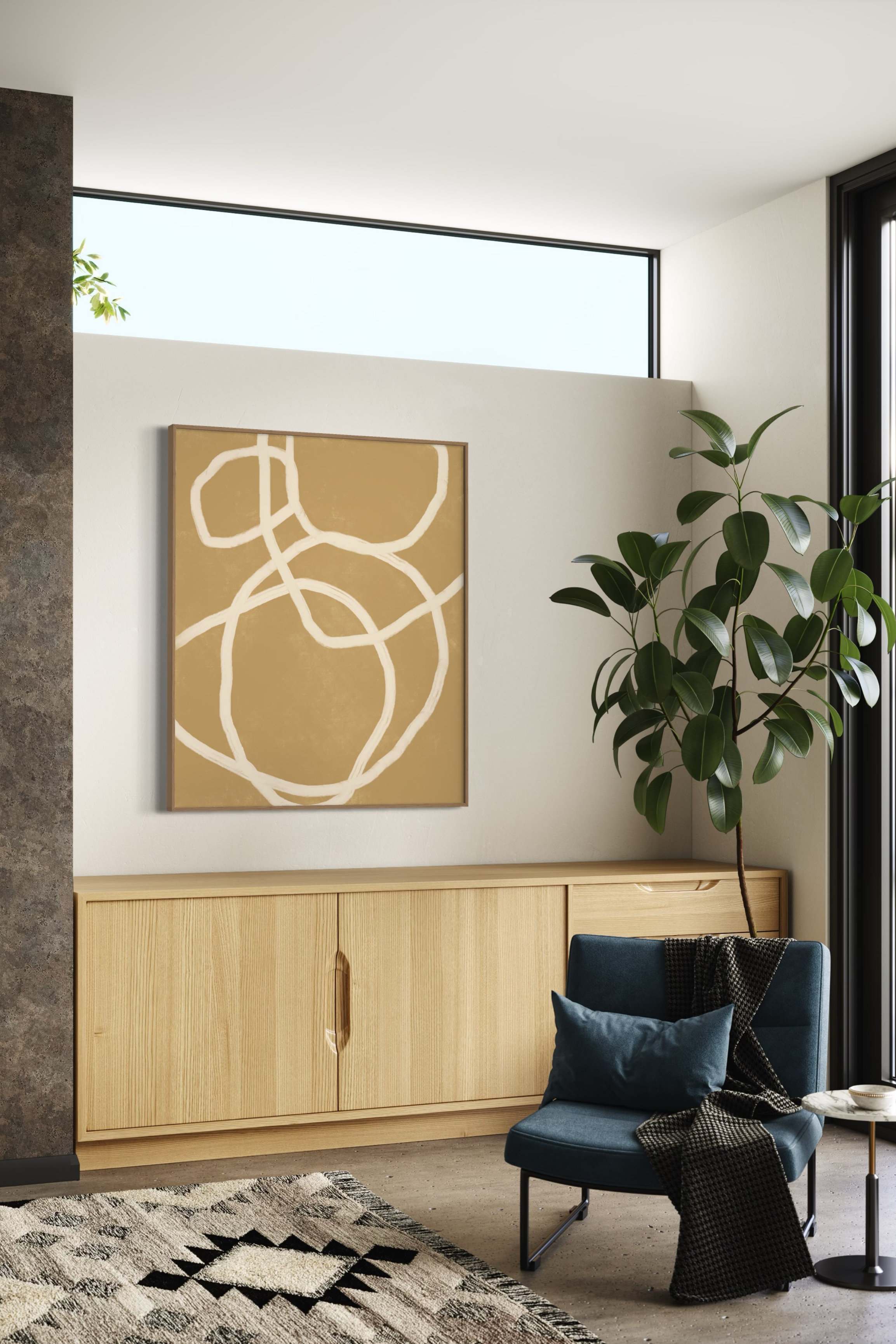 Cuadro | Saona in Ochre