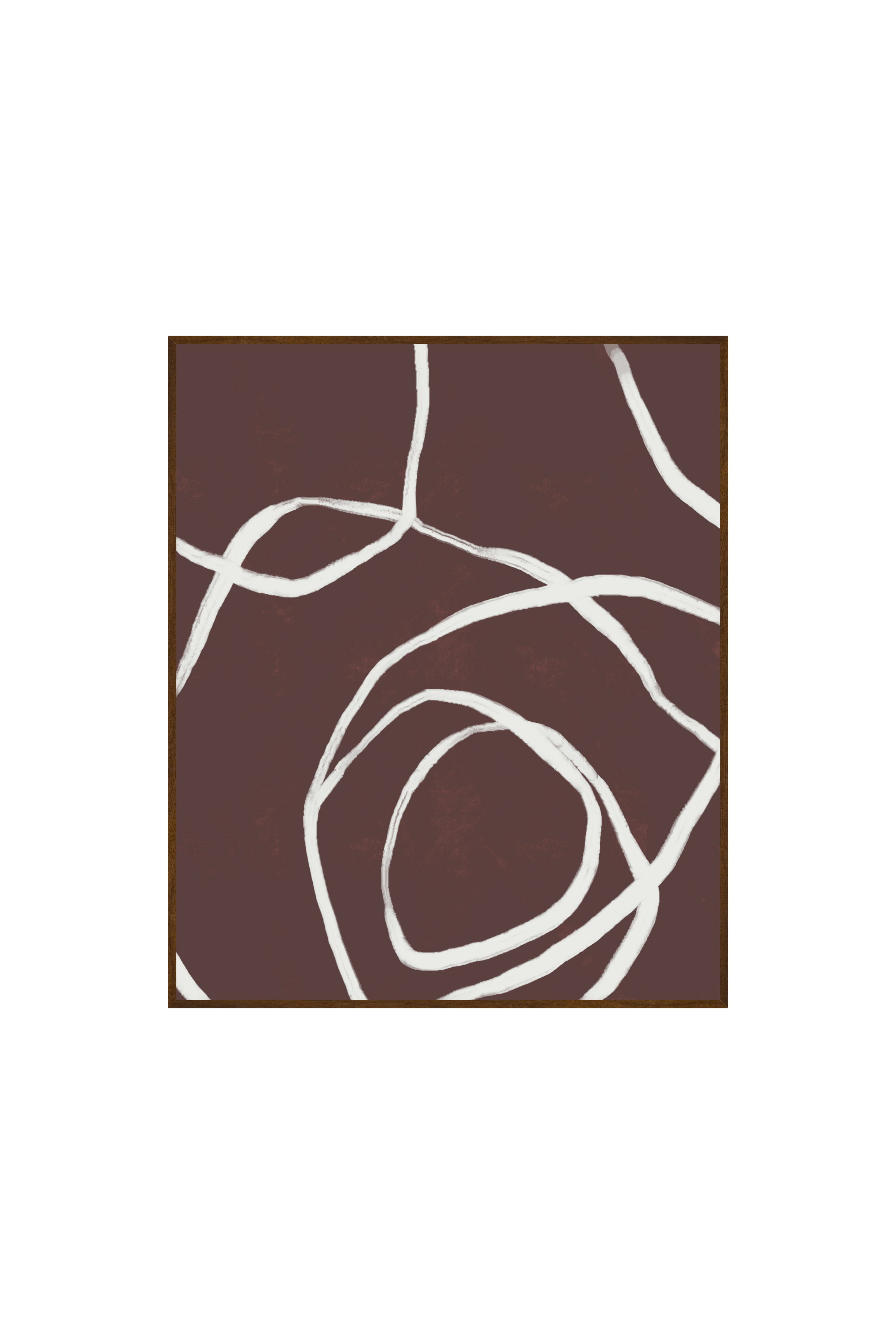 Cuadro | Saona in Maroon