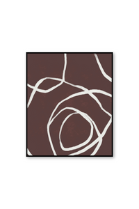 Cuadro | Saona in Maroon