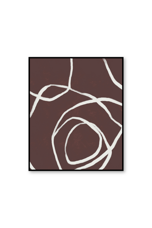 Cuadro | Saona in Maroon