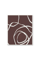 Cuadro | Saona in Maroon