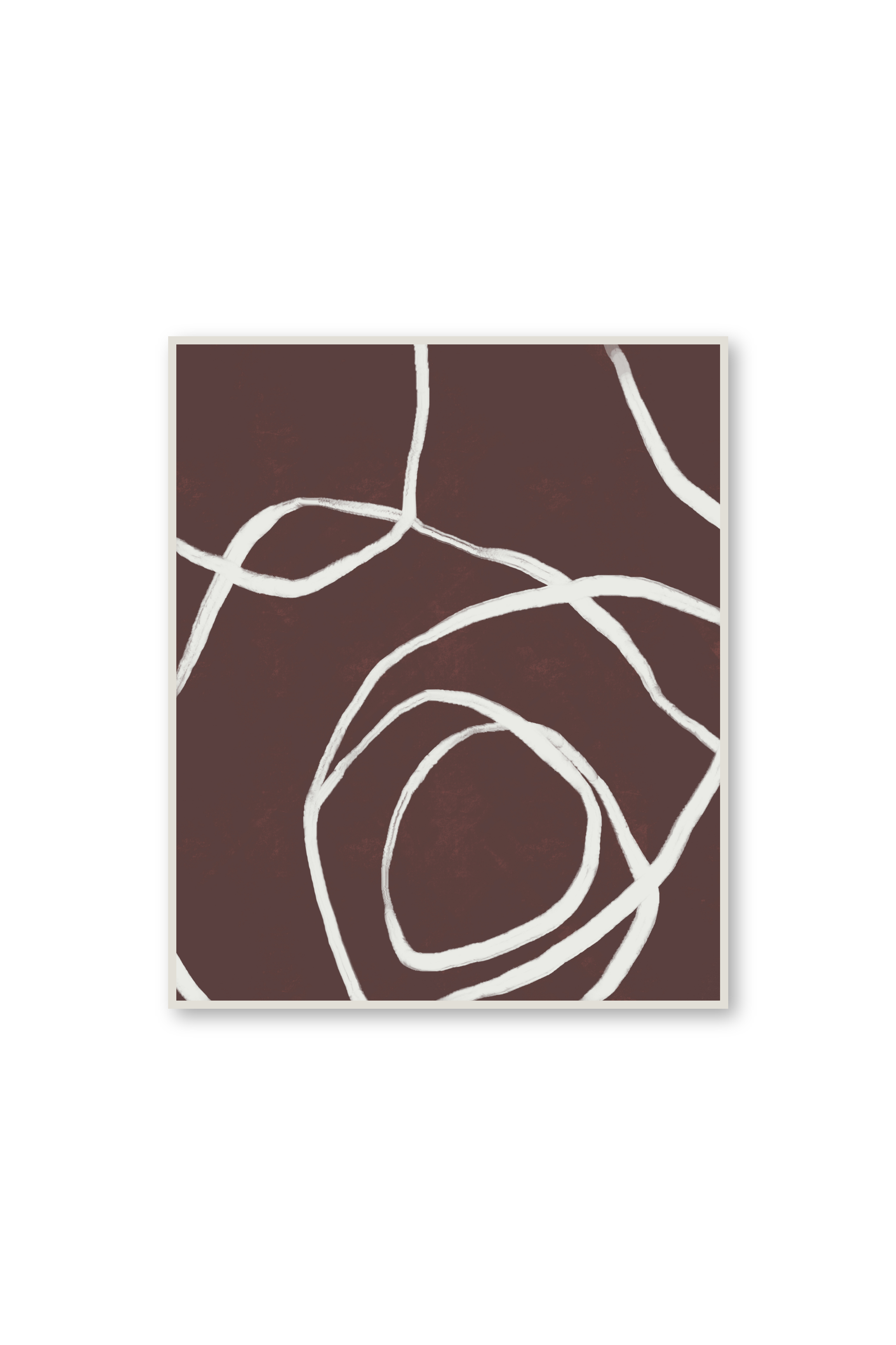 Cuadro | Saona in Maroon