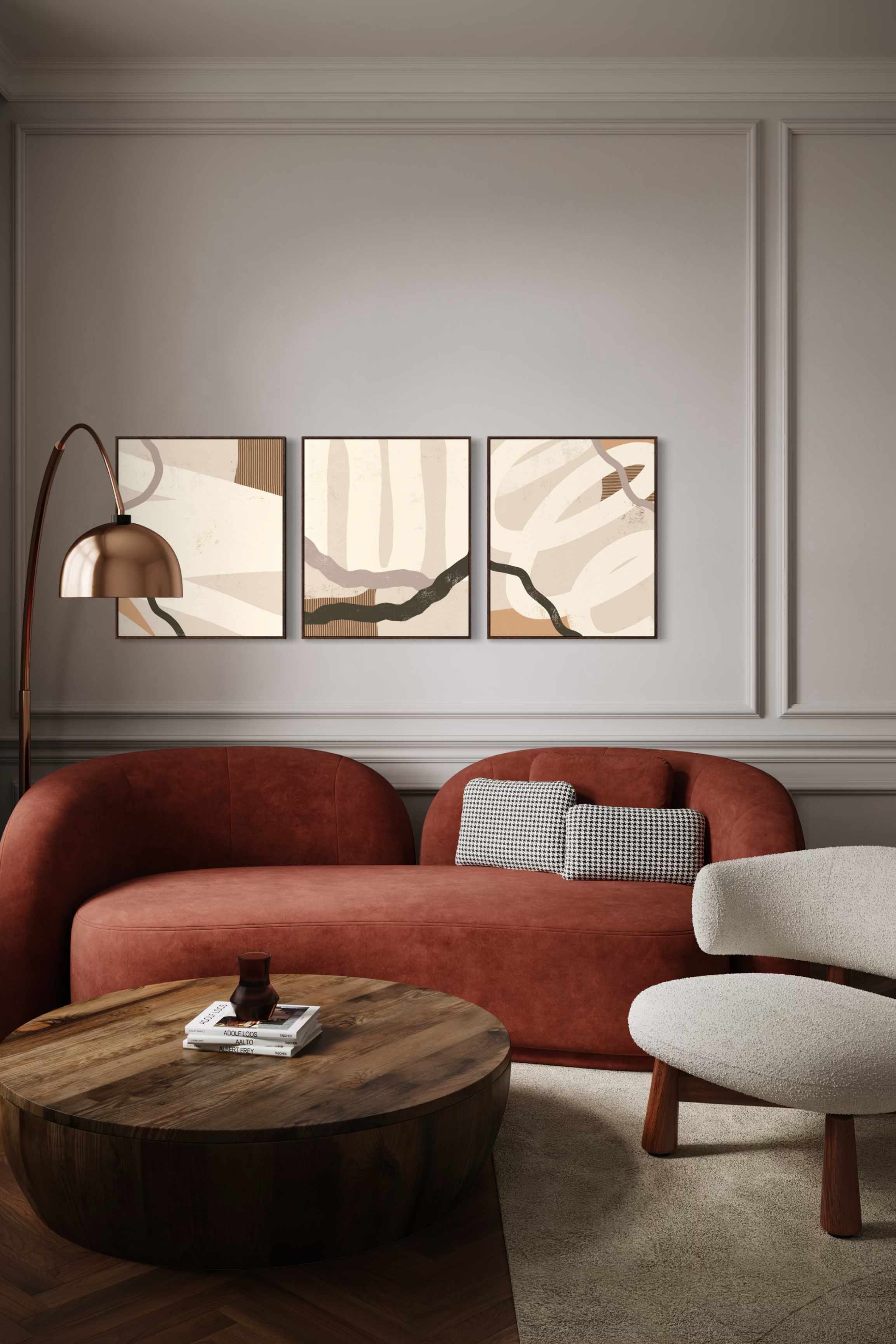 Tríptico 5:6 | Bassia in Beige