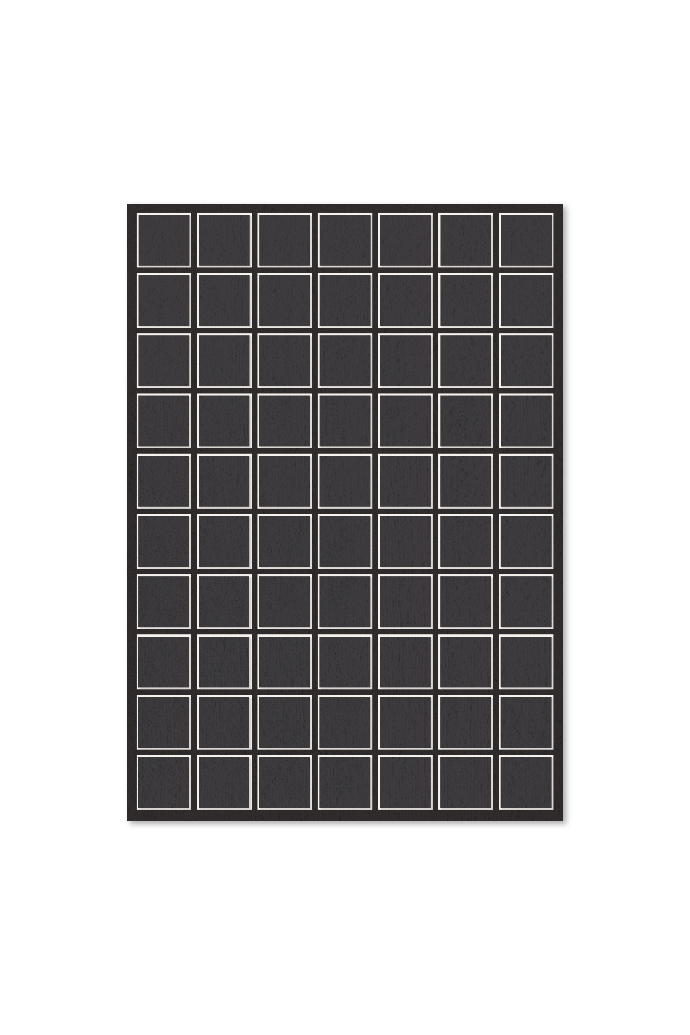 160x225 / Charcoal, Black y Ivory