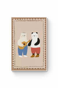 Oso - Panda y guitarra