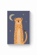 Gato - Leopardo con Luna