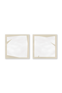 Díptico cuadrado | Serenity Neutrals in beige