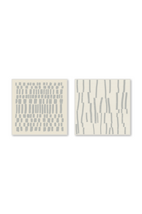 Díptico cuadrado | Hoa