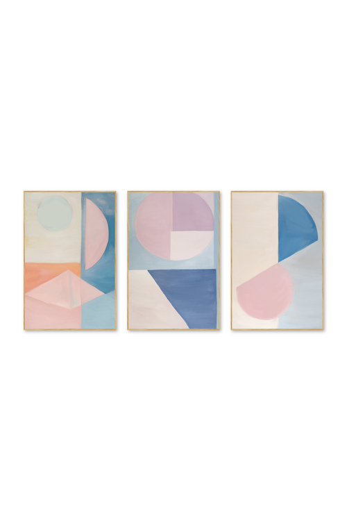 Tríptico Vertical 2:3 | Pastel Flow