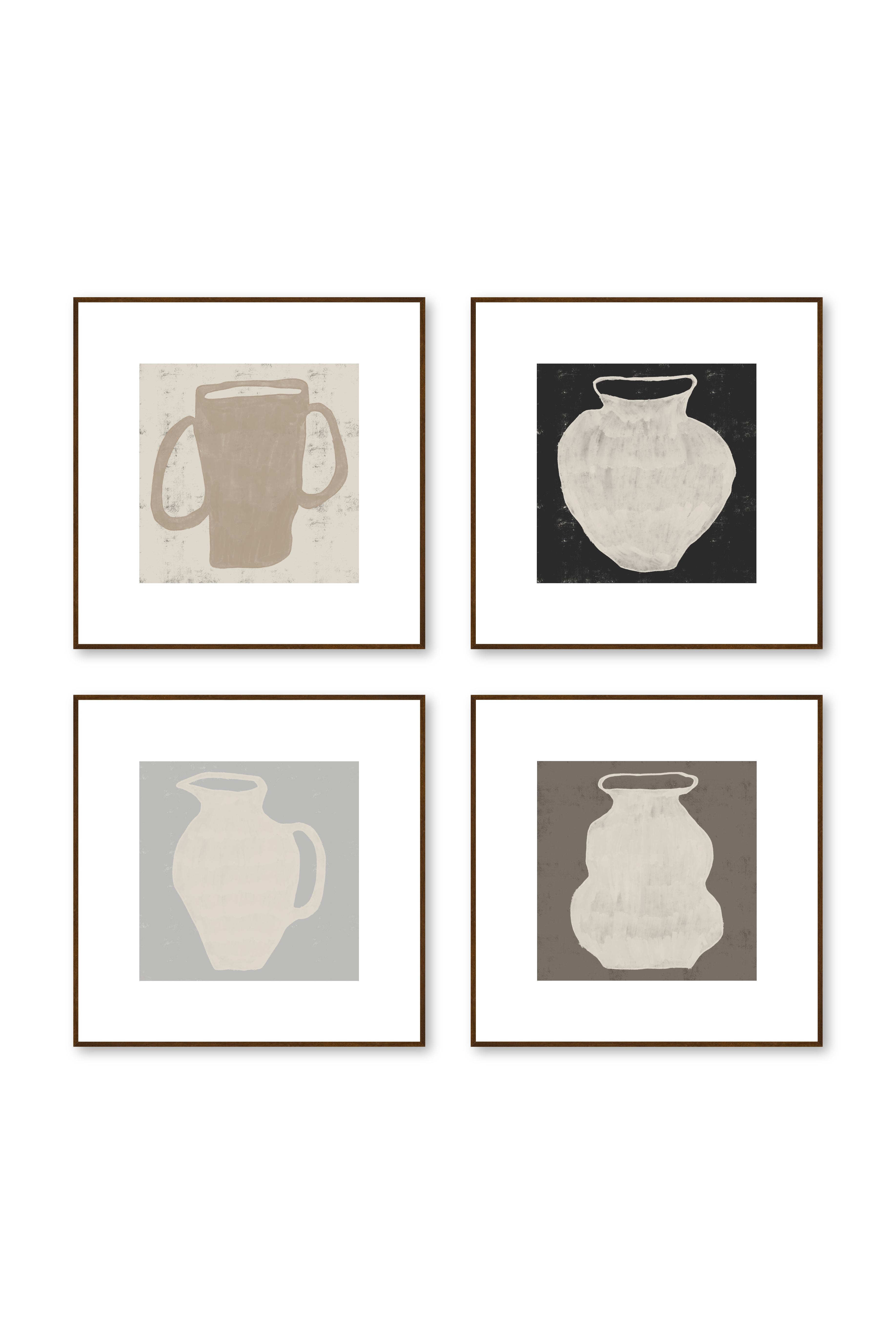 Gallery Wall 4SQ | Vera's vases