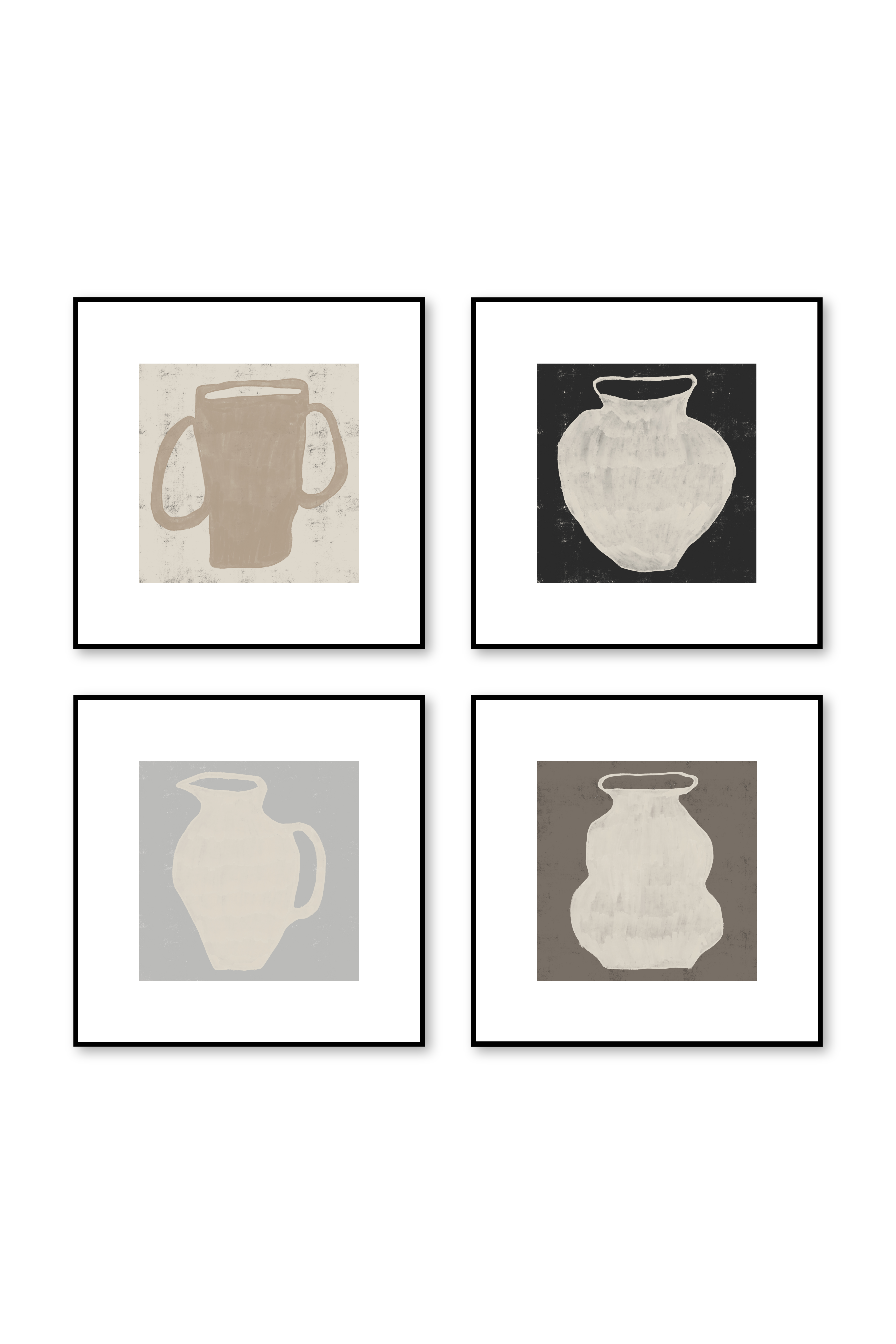 Gallery Wall 4SQ | Vera's vases