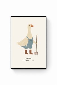 Ave - Pato en overol