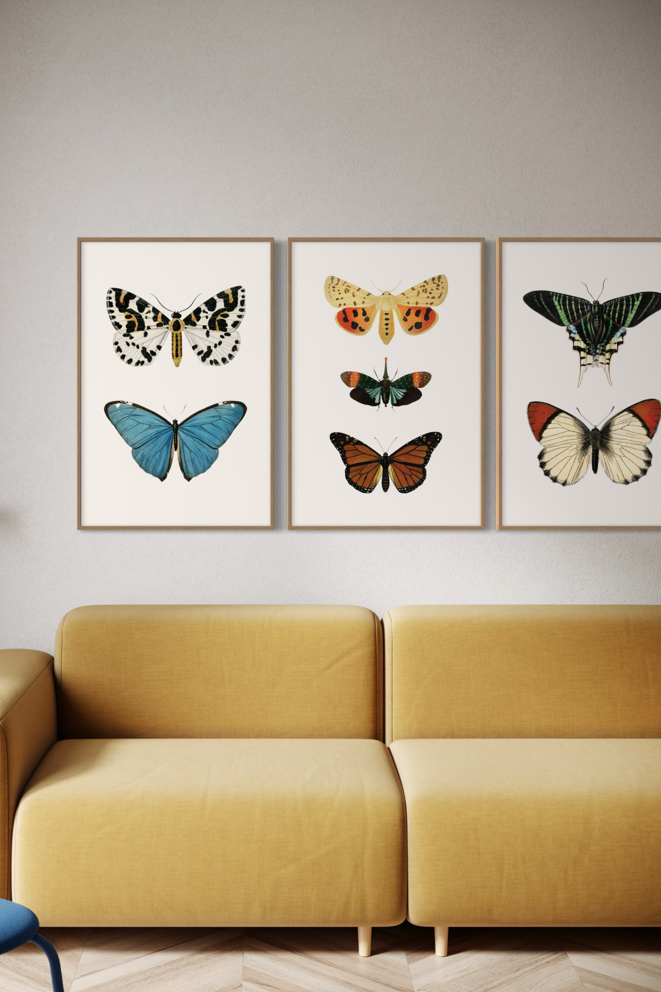 Tríptico Vertical 2:3 | Flutter Set 1