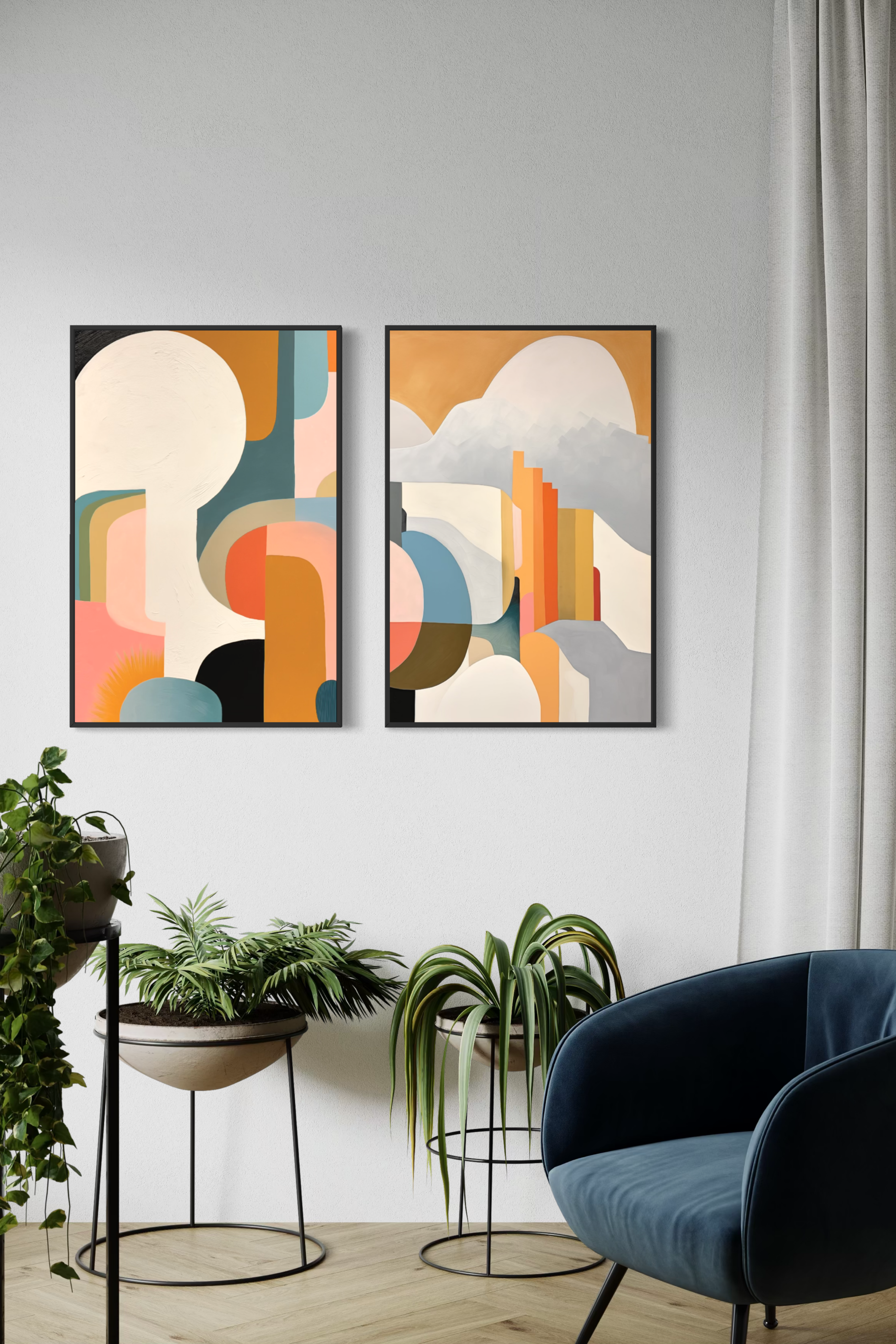 Díptico Vertical 2:3 | Shade city