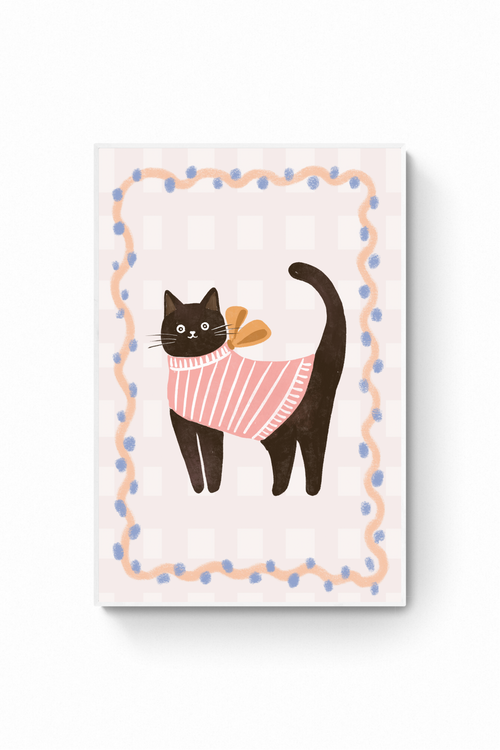 Gato - Negro con chompa